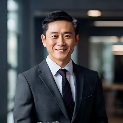 杏吧探花创始人张维的专业形象照，身着深色西装，面带自信微笑，背景为现代化办公室环境